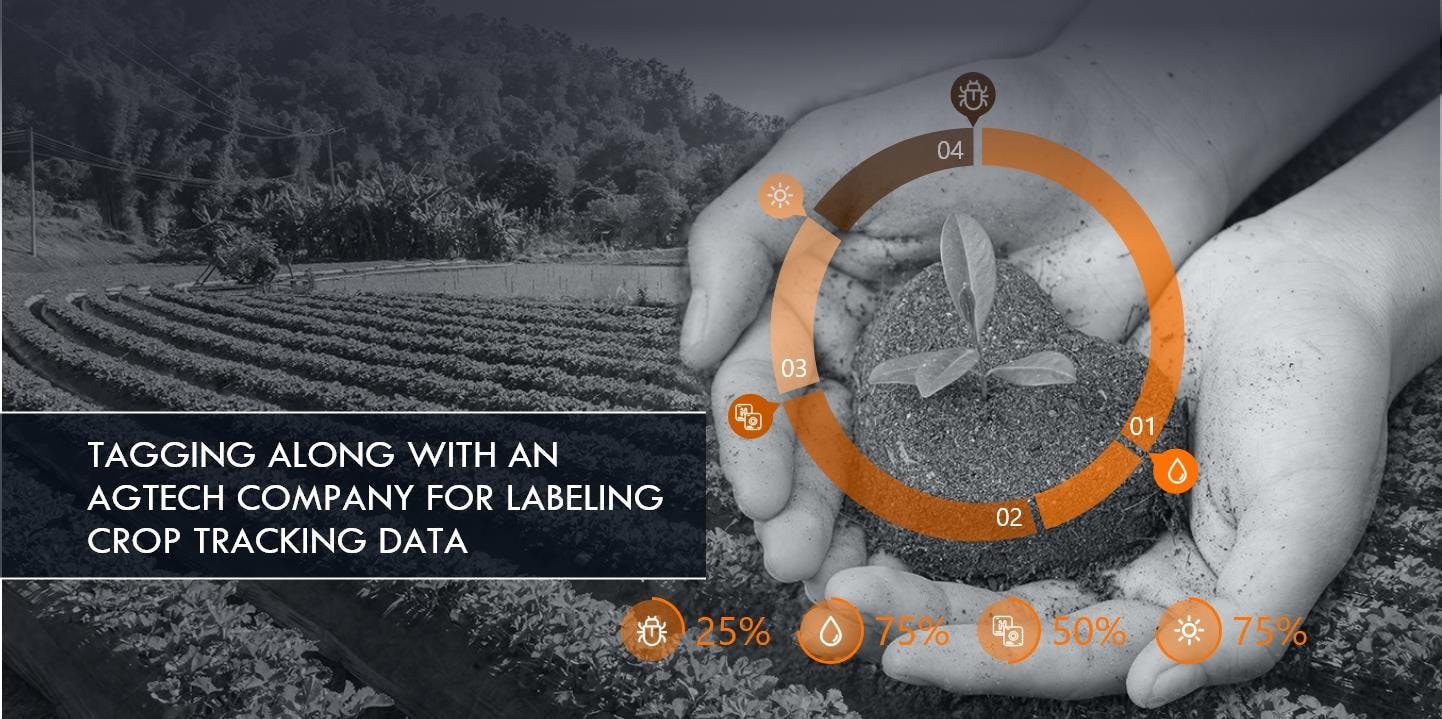 Tagging Along With An Agtech Company For Labeling Crop Tracking Data